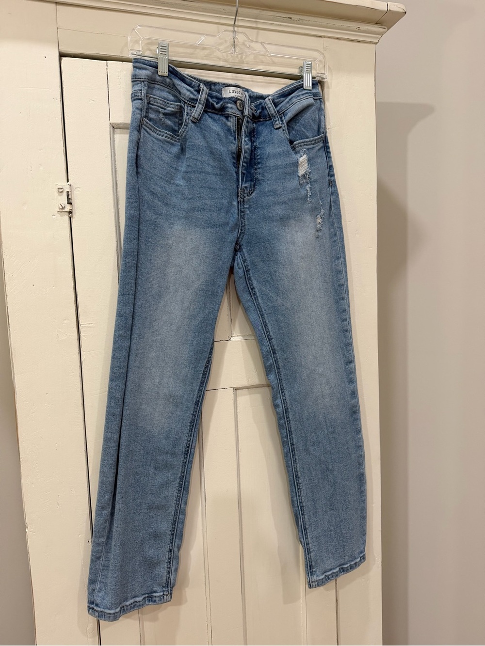 Light Wash Women's Jeans - Slim Straight Fit